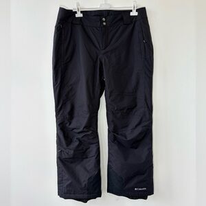 Columbian Women's Insulated Omni-Heat Snowboarding Size XL Black Ski Pants